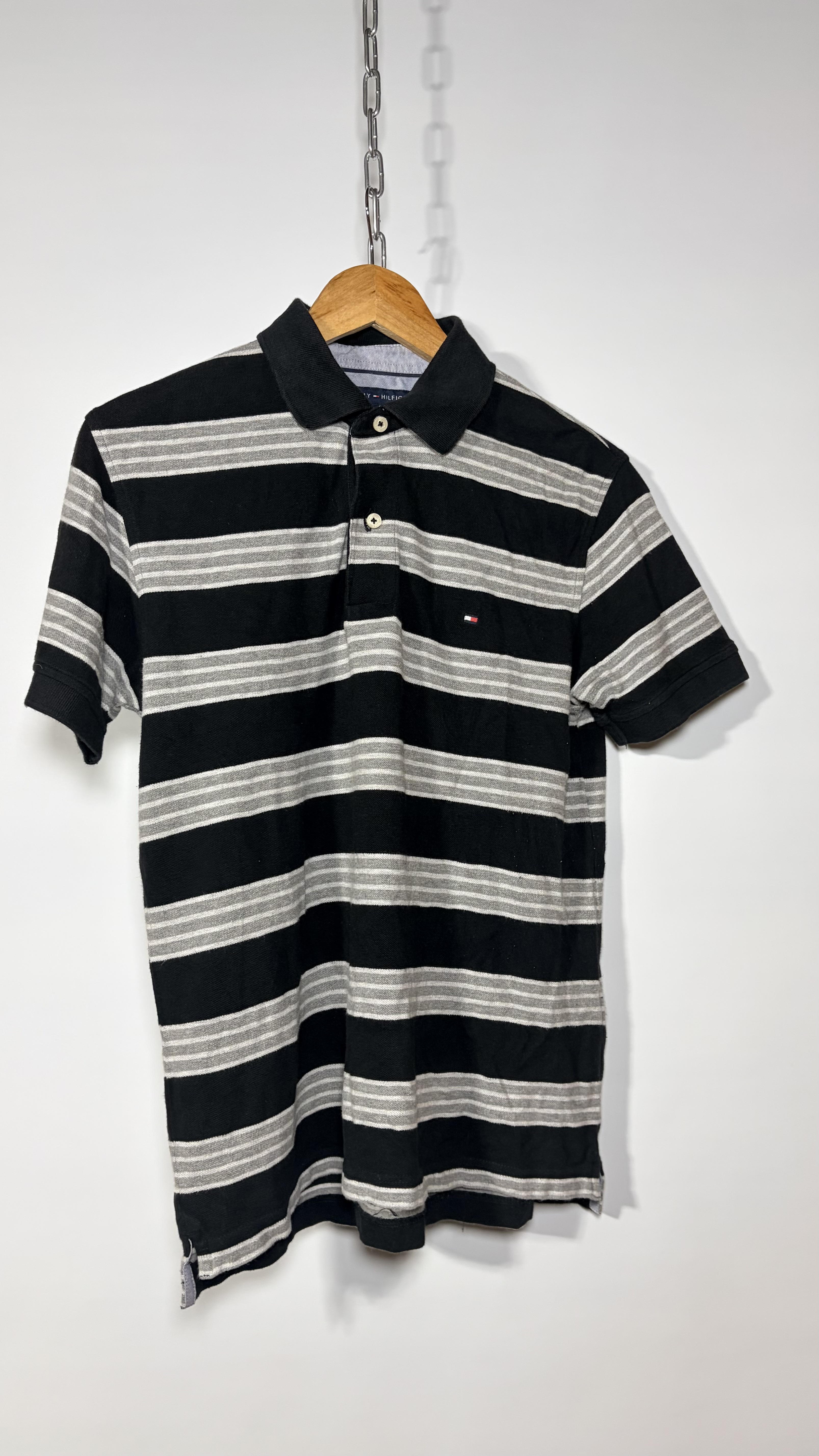 TOMMY HILFIGER トミーヒルフィガー ポロシャツ　黒