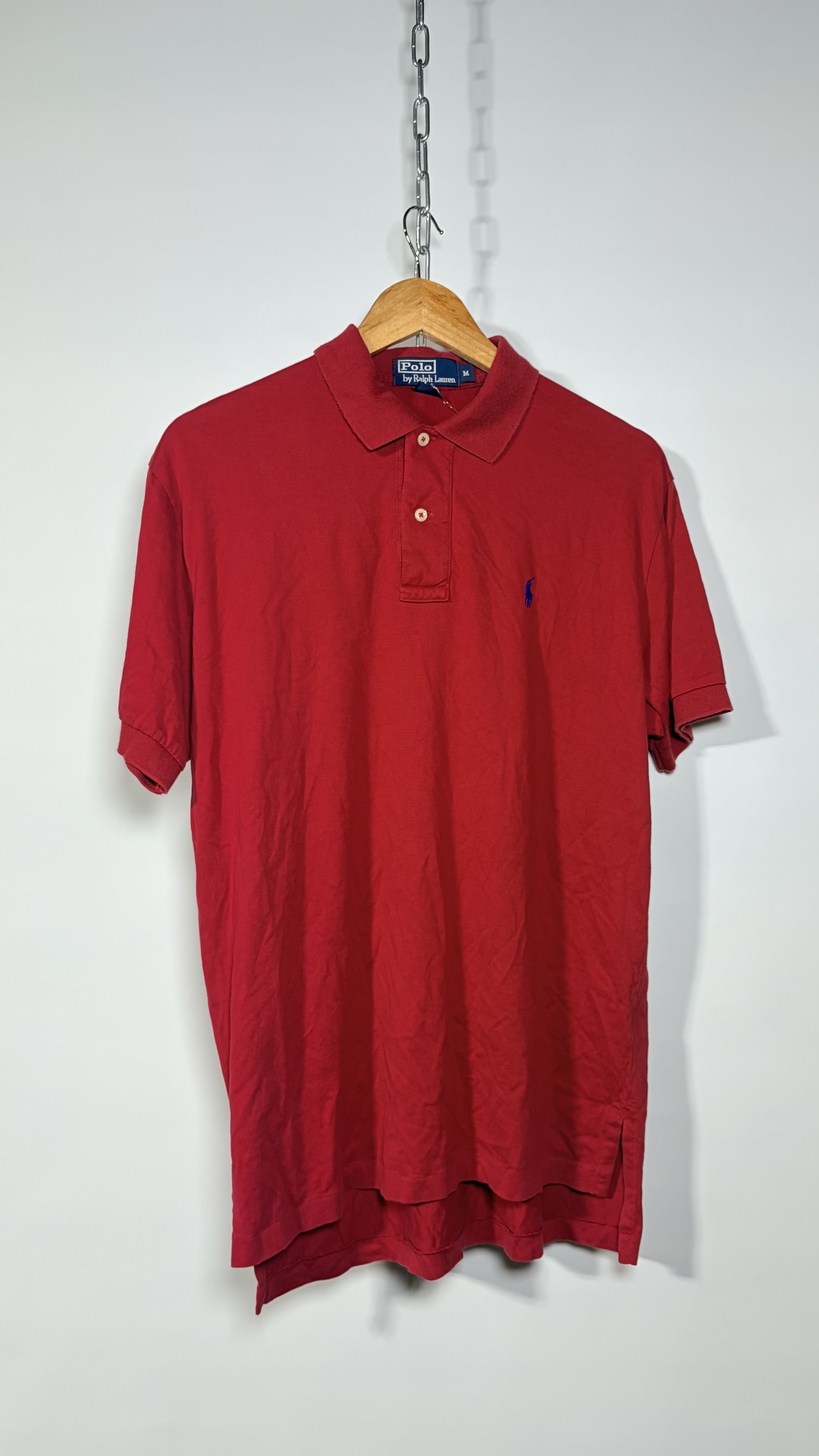 Polo RalphLauren ポロラルフローレン　ワインレッド　ポロシャツ