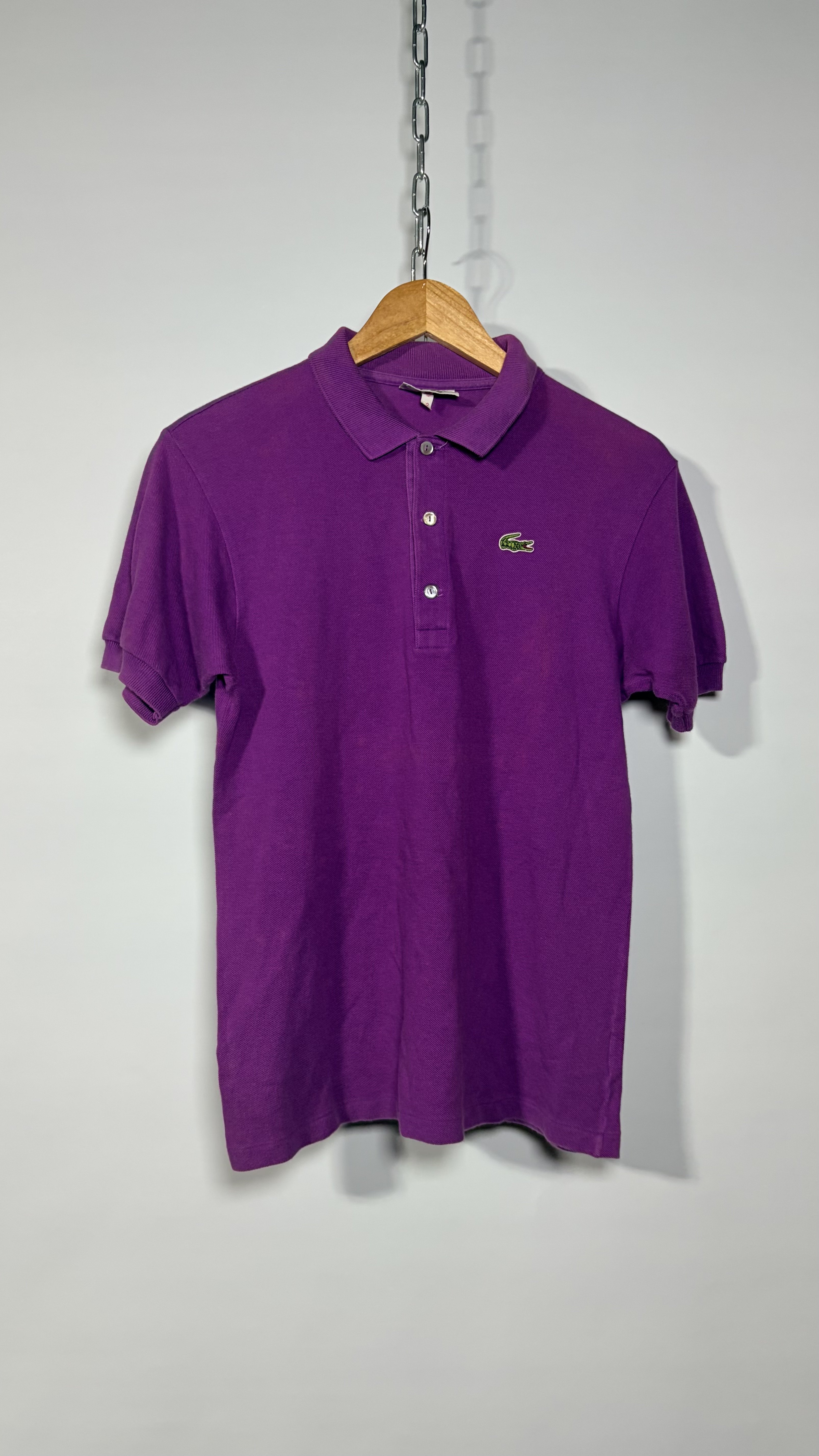 CHEMISE LACOSTE ラコステ　ポロシャツ　紫